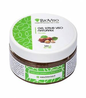 gel scrub viso naturale nocciolo